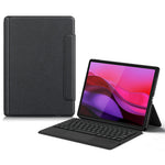 Til Lenovo Yoga Pad Pro lædercover + Touchpad Bluetooth-kompatibelt tastatur (uden baggrundsbelysning)