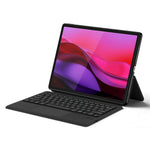 Til Lenovo Yoga Pad Pro lædercover + Touchpad Bluetooth-kompatibelt tastatur (uden baggrundsbelysning)