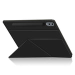 Til Samsung Galaxy Tab S8+ / S7+ Etui Origami Stand PU Læder Magnetisk Tablet Cover