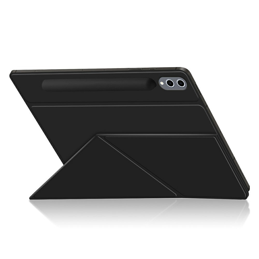 Til Samsung Galaxy Tab S8+ / S7+ Etui Origami Stand PU Læder Magnetisk Tablet Cover
