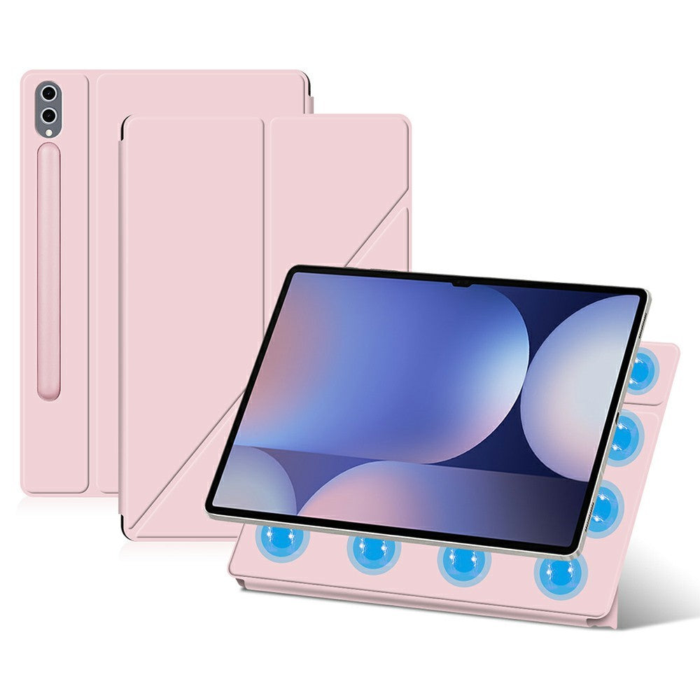 Til Samsung Galaxy Tab S8 Ultra etui Origami stativ PU læder magnetisk tablet cover
