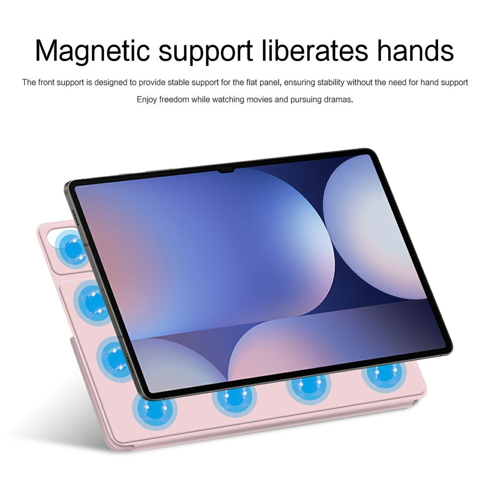 Til Samsung Galaxy Tab S8 Ultra etui Origami stativ PU læder magnetisk tablet cover