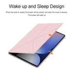 Til Samsung Galaxy Tab S8 Ultra etui Origami stativ PU læder magnetisk tablet cover