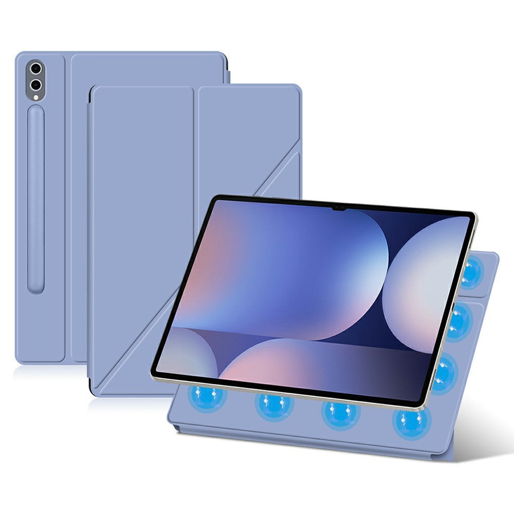 Til Samsung Galaxy Tab S8 Ultra etui Origami stativ PU læder magnetisk tablet cover