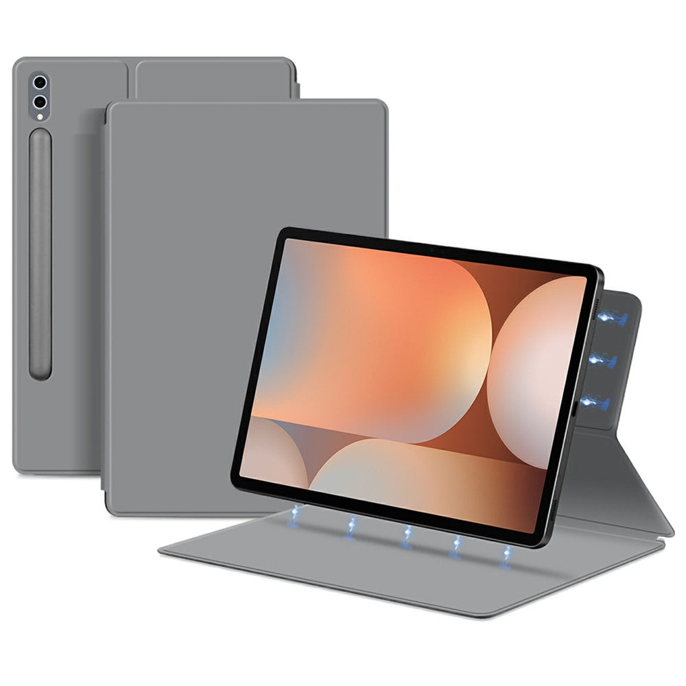 For Samsung Galaxy Tab S10+ Case Stand Magnetic Leather Tablet Cover with Auto Sleep  /  Wake