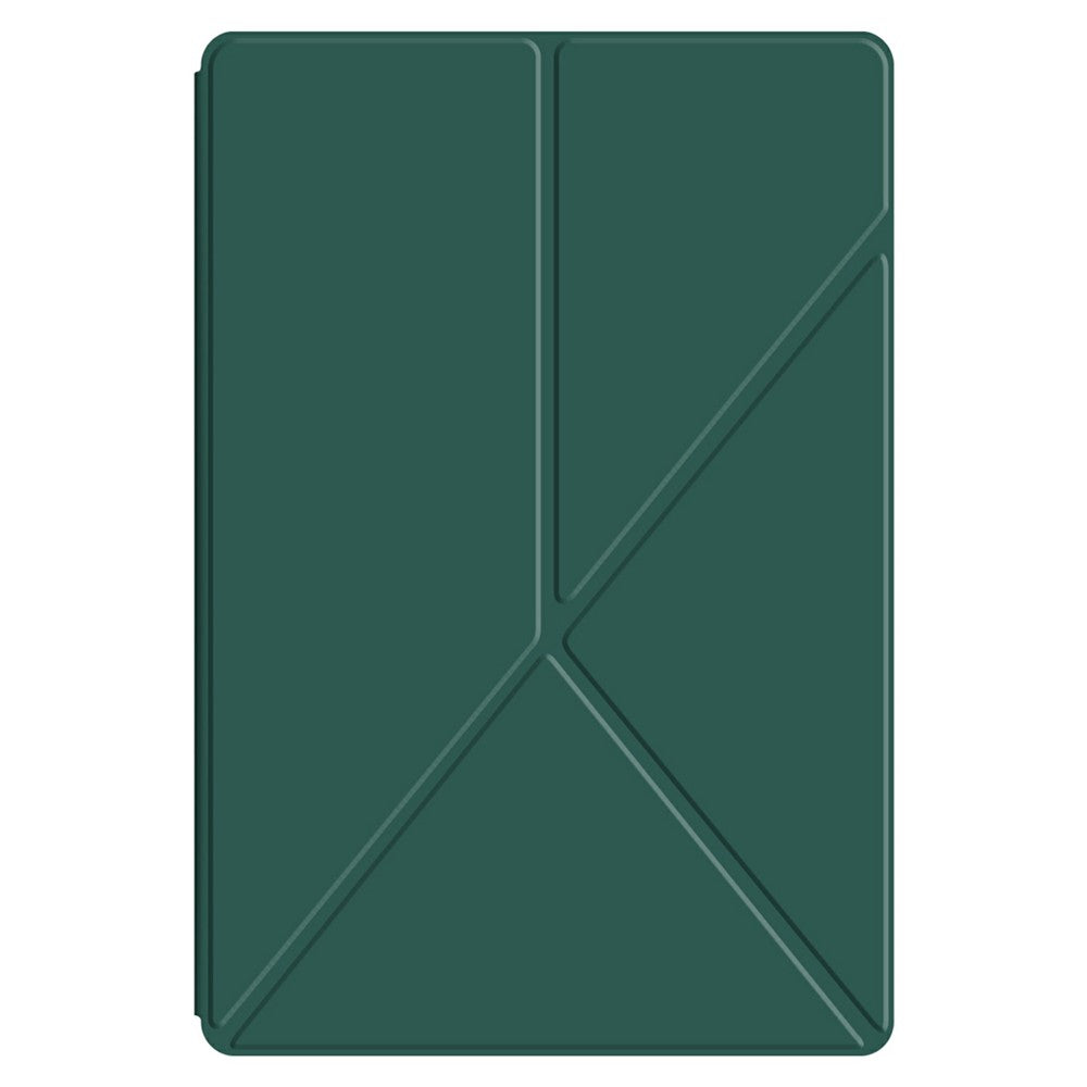 For Samsung Galaxy Tab S10 FE+ Case Origami Stand PU Leather Magnetic Tablet Cover