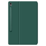 For Samsung Galaxy Tab S10 FE+ Case Origami Stand PU Leather Magnetic Tablet Cover