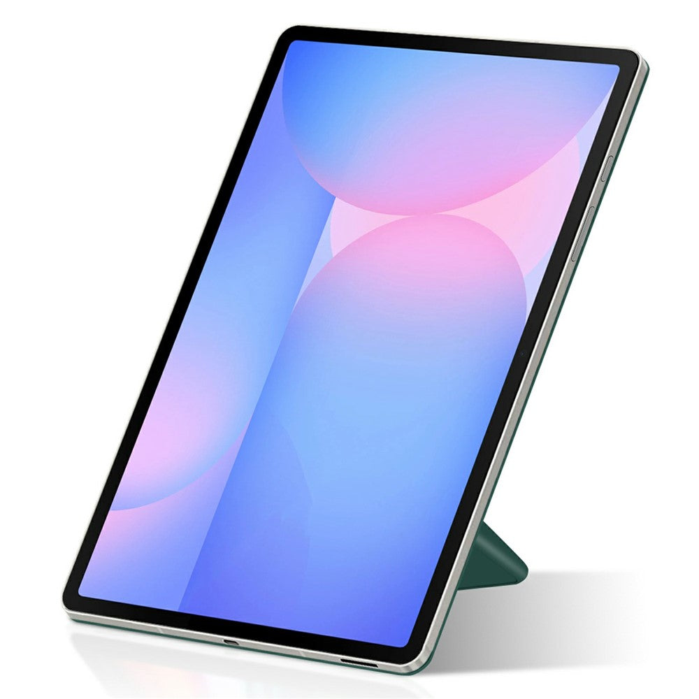 For Samsung Galaxy Tab S10 FE+ Case Origami Stand PU Leather Magnetic Tablet Cover