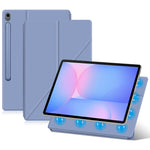 For Samsung Galaxy Tab S10 FE+ Case Origami Stand PU Leather Magnetic Tablet Cover
