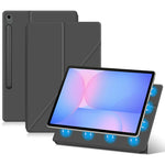 For Samsung Galaxy Tab S10 FE+ Case Origami Stand PU Leather Magnetic Tablet Cover