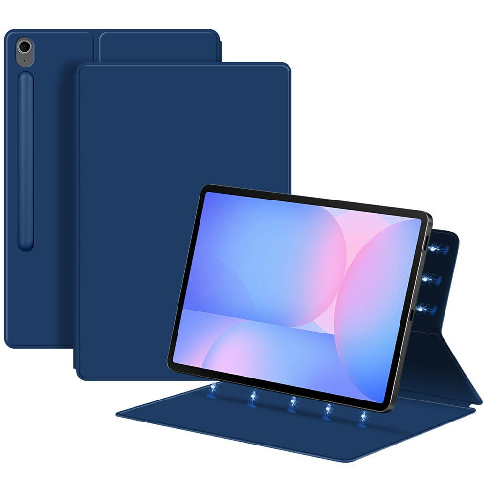 For Samsung Galaxy Tab S10 FE+ Case Stand Magnetic Leather Tablet Cover with Auto Sleep / Wake