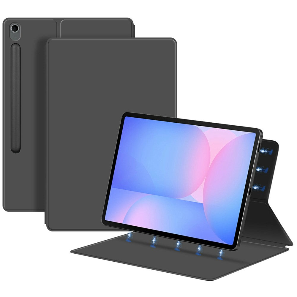 For Samsung Galaxy Tab S10 FE+ Case Stand Magnetic Leather Tablet Cover with Auto Sleep / Wake