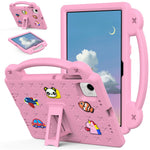 For Honor Pad X9a Case Kids Cartoon Patterns Hand Grip Kickstand Tablet EVA Cover
