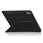 Til Samsung Galaxy Tab S10+ Cover Origami Stand PU Læder Magnetisk Tablet Cover