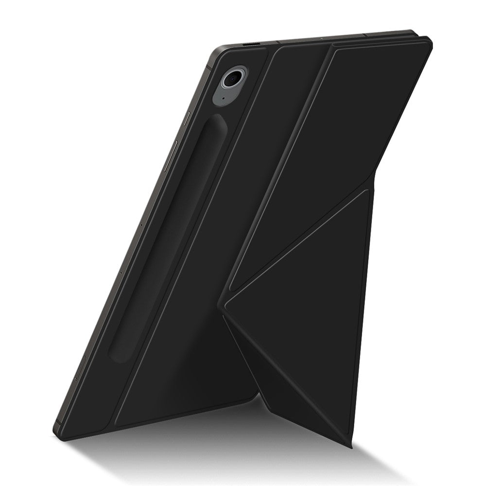For Samsung Galaxy Tab S10 FE Case Origami Stand PU Leather Magnetic Tablet Cover