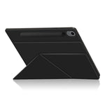 For Samsung Galaxy Tab S10 FE Case Origami Stand PU Leather Magnetic Tablet Cover