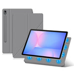 For Samsung Galaxy Tab S10 FE Case Origami Stand PU Leather Magnetic Tablet Cover