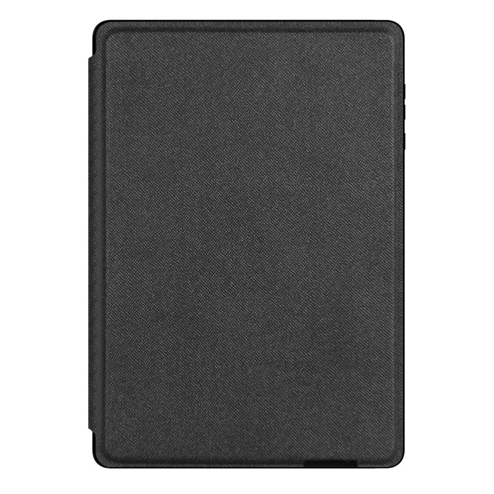 Til Samsung Galaxy Tab S10 FE læderetui + Bluetooth-kompatibelt tastatur med baggrundsbelysning og trackpad