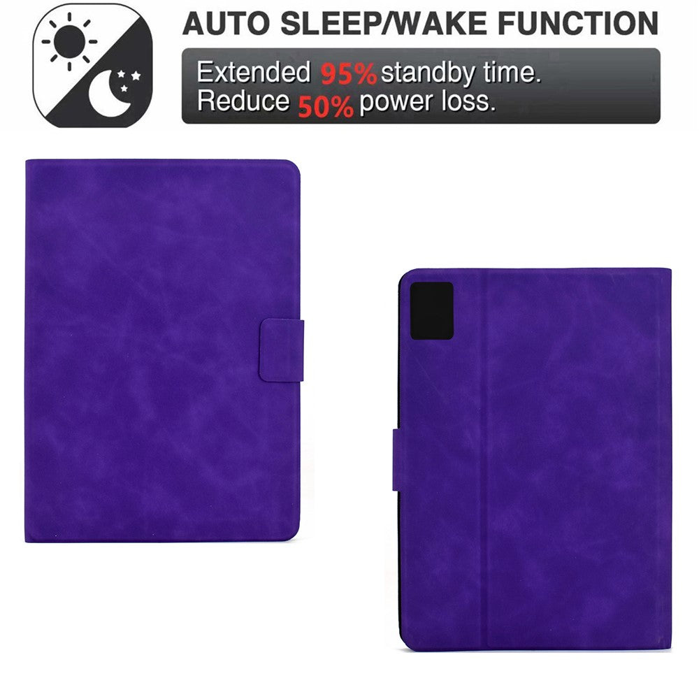 For Lenovo Tab M11 / Xiaoxin Pad 11 2024 Case PU Leather Tablet Cover with Card Slots