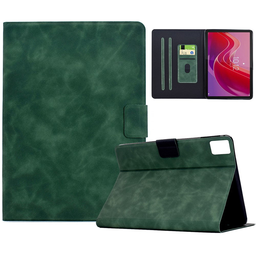 For Lenovo Tab M11 / Xiaoxin Pad 11 2024 Case PU Leather Tablet Cover with Card Slots