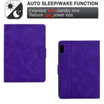 For Lenovo Tab M9 TB-310FU Case PU Leather Tablet Cover with Card Slots