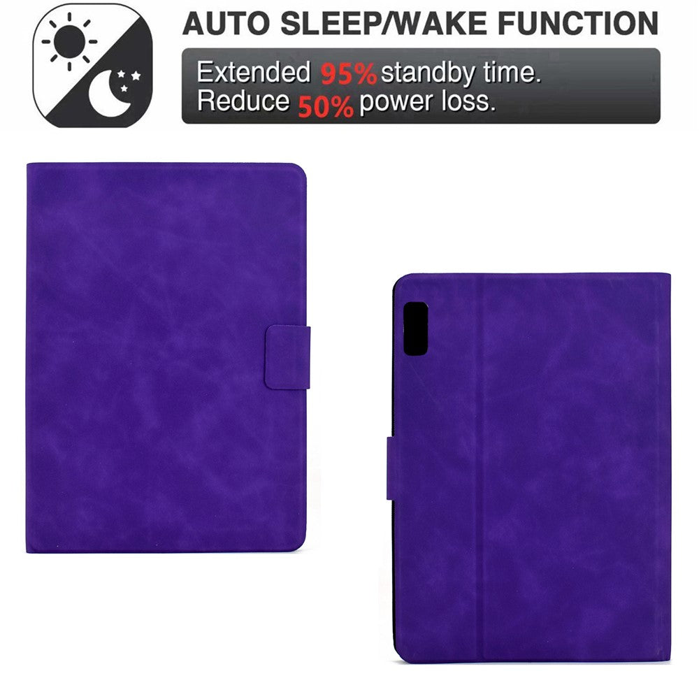 For Lenovo Tab M9 TB-310FU Case PU Leather Tablet Cover with Card Slots