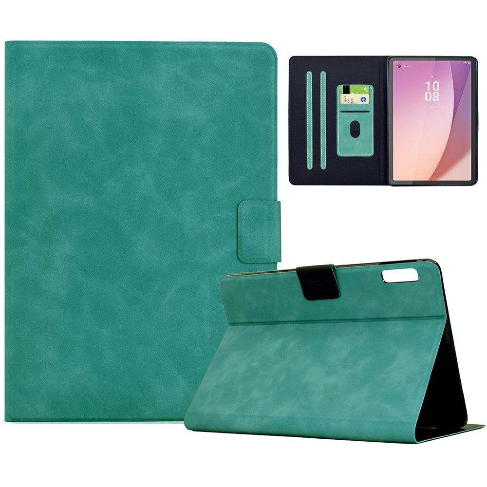 For Lenovo Tab M9 TB-310FU Case PU Leather Tablet Cover with Card Slots