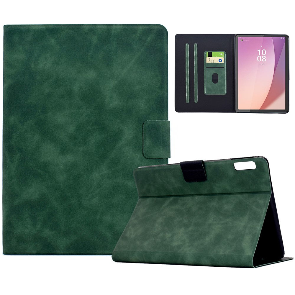 For Lenovo Tab M9 TB-310FU Case PU Leather Tablet Cover with Card Slots
