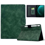 Til Samsung Galaxy Tab S9 / Tab S9 FE etui i PU-læder tabletcover med kortpladser