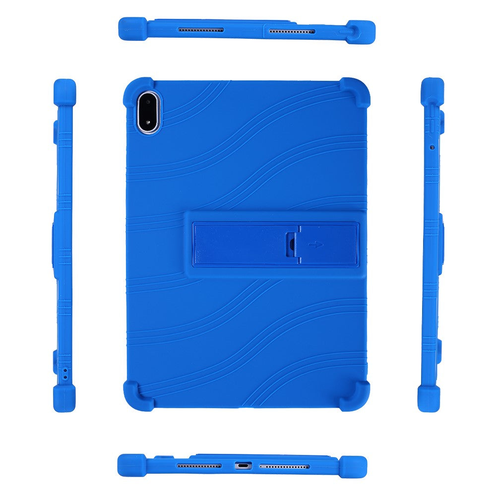 For Oppo Pad 4 Pro / OnePlus Pad 2 Pro Silicone Case with Kickstand Rugged Protective Cover