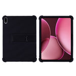 For Oppo Pad 4 Pro / OnePlus Pad 2 Pro Silicone Case with Kickstand Rugged Protective Cover