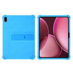 For Oppo Pad 4 Pro / OnePlus Pad 2 Pro Silicone Case with Kickstand Rugged Protective Cover