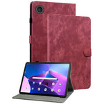 For Lenovo Tab TB311FU Case Tiger Imprint Anti-Scratch PU Leather Tablet Cover
