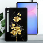 Til Samsung Galaxy Tab S10 FE+ TPU Cover Mønstertryk Slim Tablet Beskyttelsescover