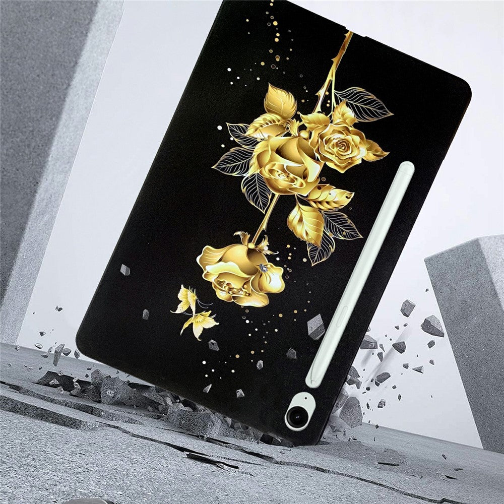 Til Samsung Galaxy Tab S10 FE+ TPU Cover Mønstertryk Slim Tablet Beskyttelsescover