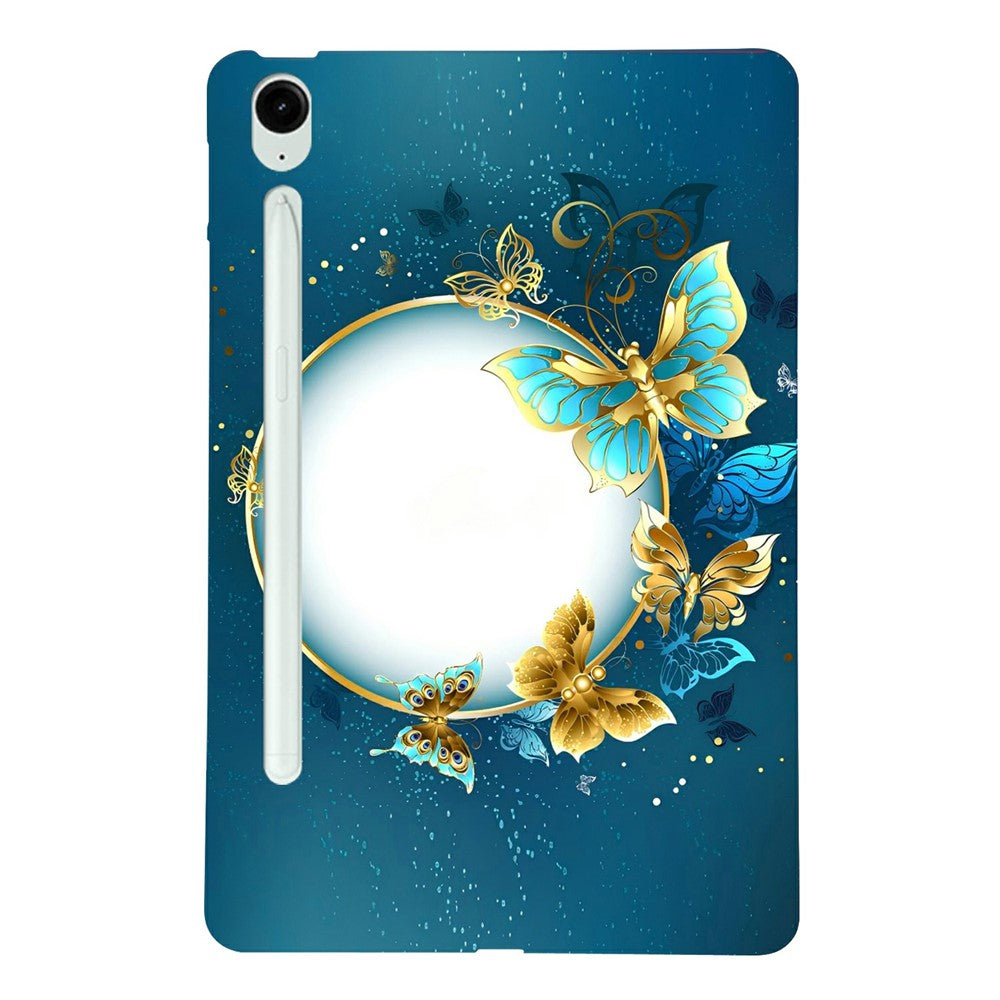 Til Samsung Galaxy Tab S10 FE+ TPU Cover Mønstertryk Slim Tablet Beskyttelsescover