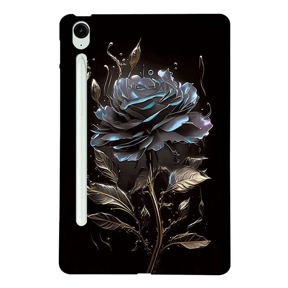 Til Samsung Galaxy Tab S10 FE+ TPU Cover Mønstertryk Slim Tablet Beskyttelsescover