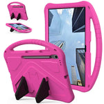 For Samsung Galaxy Tab S10 FE+ Case EVA Tablet Cover with Ergonomic Handle and Foldable Kickstand