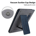 Stand Case for Samsung Galaxy Tab S10 FE / S9 / S9 FE Auto Wake / Sleep PU Leather Tablet Cover with Wallet / Hand Strap