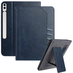 Stativetui til Samsung Galaxy Tab S10+ / S9+ / S9 FE+ Auto Wake / Sleep PU-læder Tabletcover med Pung / Håndrem