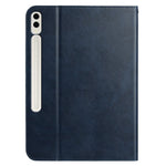 Stativetui til Samsung Galaxy Tab S10+ / S9+ / S9 FE+ Auto Wake / Sleep PU-læder Tabletcover med Pung / Håndrem