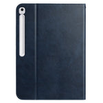 For Samsung Galaxy Tab S10 FE+ Stand Case Auto Wake / Sleep PU Leather Tablet Cover with Wallet / Hand Strap