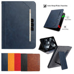 For Xiaomi Redmi Pad SE Stand Case Auto Wake / Sleep PU Leather Tablet Cover with Wallet / Hand Strap