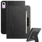 For Xiaomi Redmi Pad SE Stand Case Auto Wake / Sleep PU Leather Tablet Cover with Wallet / Hand Strap