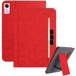 For Xiaomi Redmi Pad SE Stand Case Auto Wake / Sleep PU Leather Tablet Cover with Wallet / Hand Strap