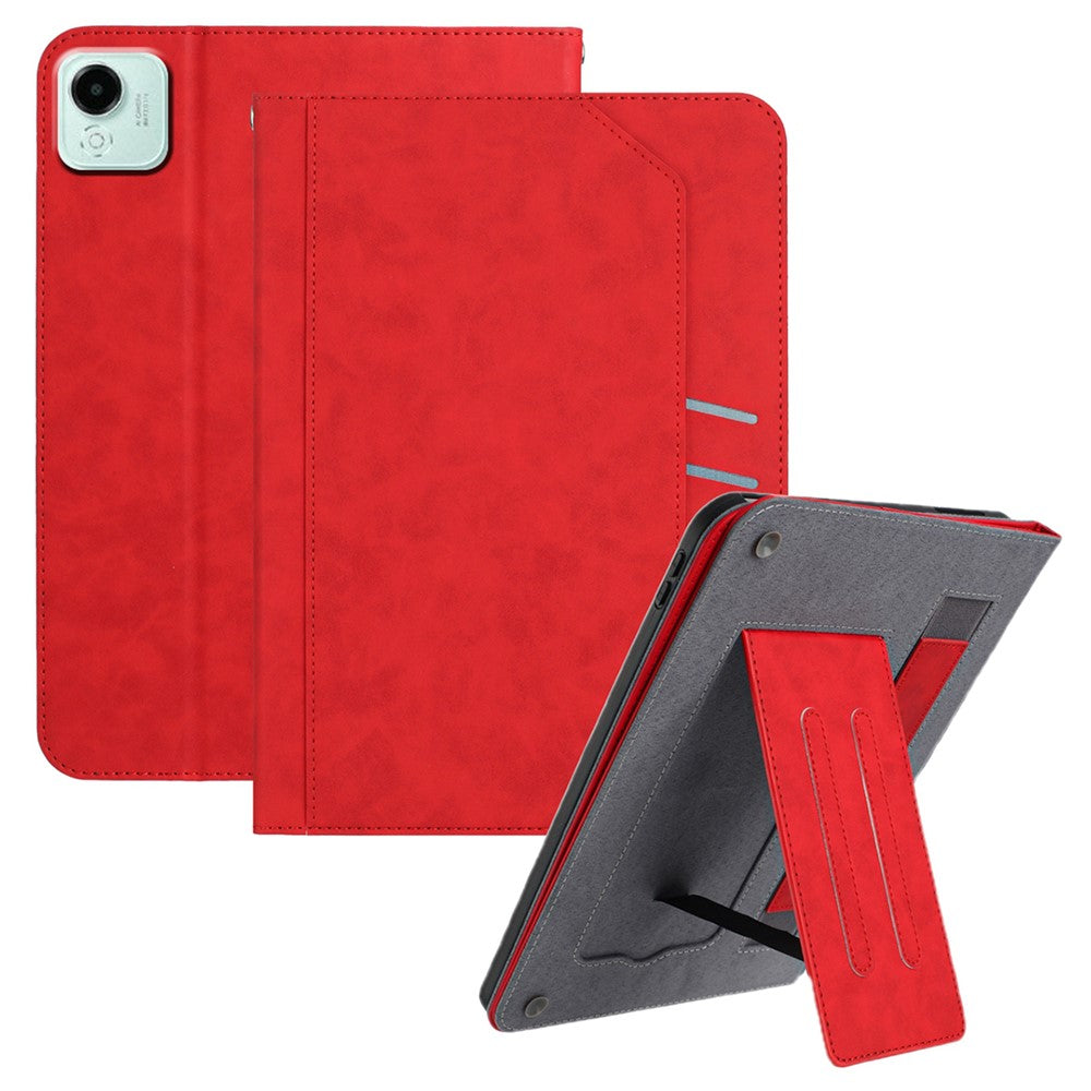 For Honor Pad X9 Pro / X9a Stand Case Auto Wake / Sleep PU Leather Tablet Cover with Wallet / Hand Strap