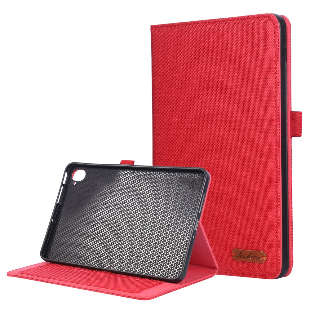 For Xiaomi Redmi Pad 8.8 2025 Leather Case Card Holder Cloth Texture Tablet Stand Cover