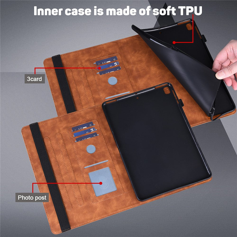 Tablet Case For Samsung Galaxy Tab S10+  /  S9 FE+  /  S9+  /  S8+  /  S7+  /  S7 FE Peacock Flower Pattern Card Holder Leather Cover