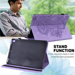 Tablet Case For Xiaomi Redmi Pad Pro 5G  /  Pad Pro  /  Poco Pad 4G Peacock Flower Pattern Card Holder Leather Cover