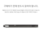 Til Samsung Galaxy Tab S10 FE / S10 Lite / S9 / S8 / S7 FE Flydende Magnetisk Bluetooth-kompatibelt Tastatur (koreansk) + Læder Tablet Cover